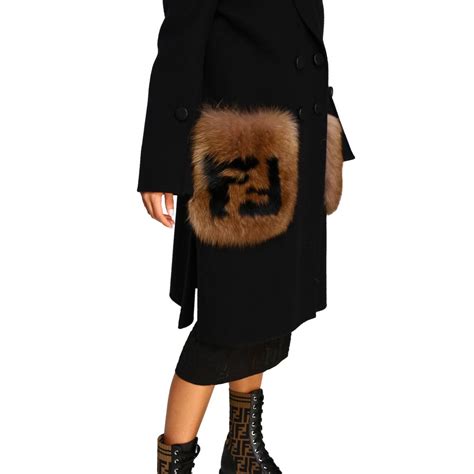 cappotti donna fendi|Cappotti Fendi Pelliccia sintetica per Donna .